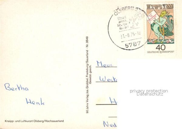 Olsberg Sauerland Fliegeraufnahme – Bild 2