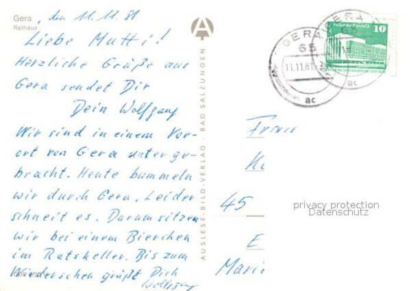 Gera Rathaus – Bild 2