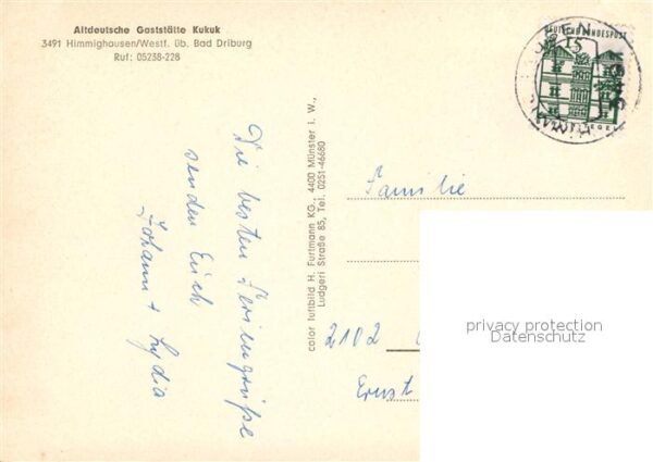 Himmighausen Altdt Gaststätte Kukuk – Bild 2