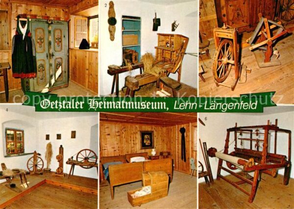 Laengenfeld Oetztal Heimatmuseum Bauernkasten Riffel Flachs