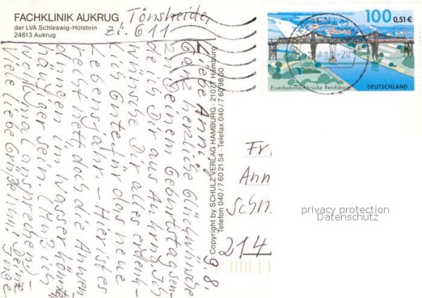 Aukrug Fachklinik der LVA Schleswig Holstein D – Bild 2