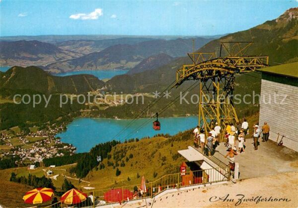 St Gilgen Salzkammergut Bergstation Zwölferhorn