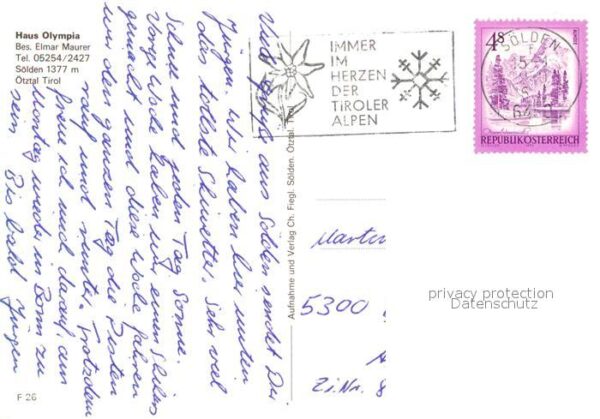 Soelden Oetztal Haus Olympia – Bild 2