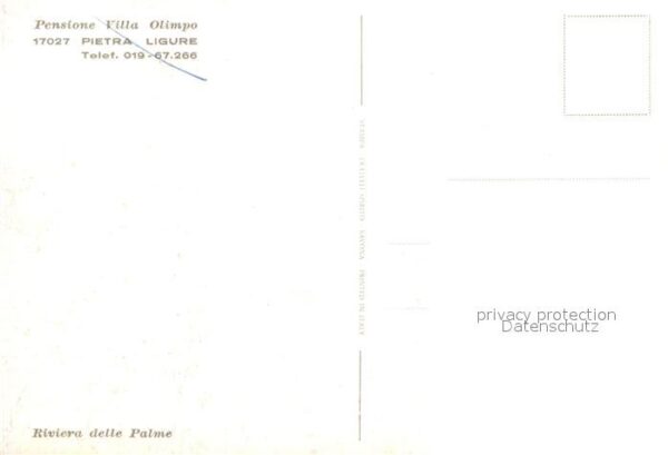 Pietra Ligure Pensione Villa Olimpo – Bild 2