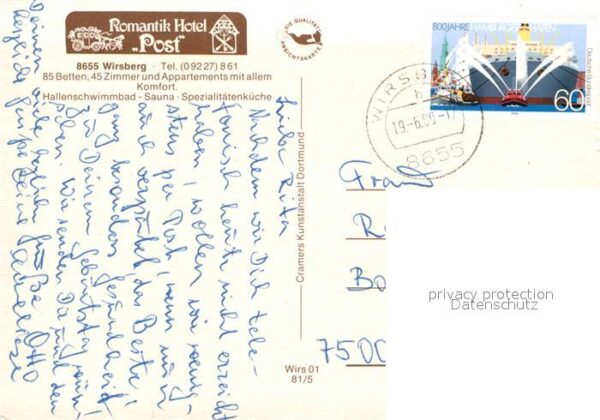 Wirsberg Romantik Hotel Post – Bild 2