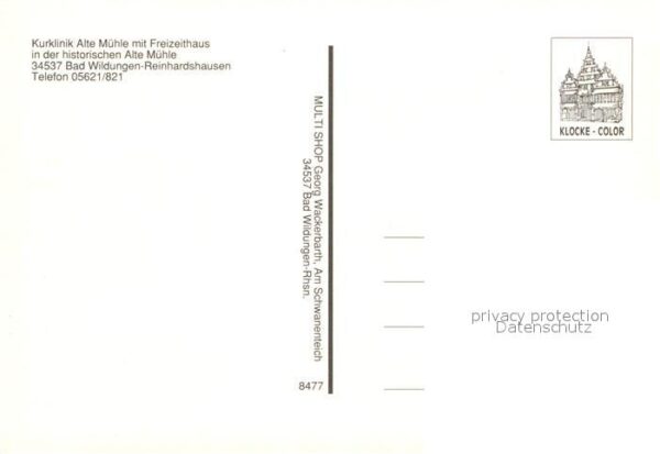 Reinhardshausen Kurklinik Alte Mühle Freizeithaus – Bild 2