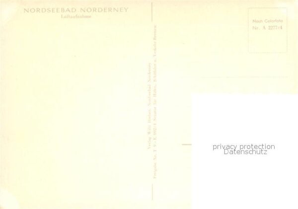 Norderney Nordseebad Fliegeraufnahme – Bild 2