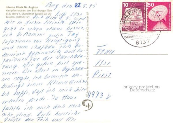 Berg Starnberg Interne Klinik Dr. Argirov – Bild 2