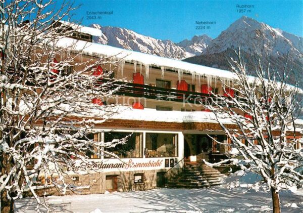 Langenwang Fischen Kur-Sporthotel Sonnenbichl Nebelhorn Ru