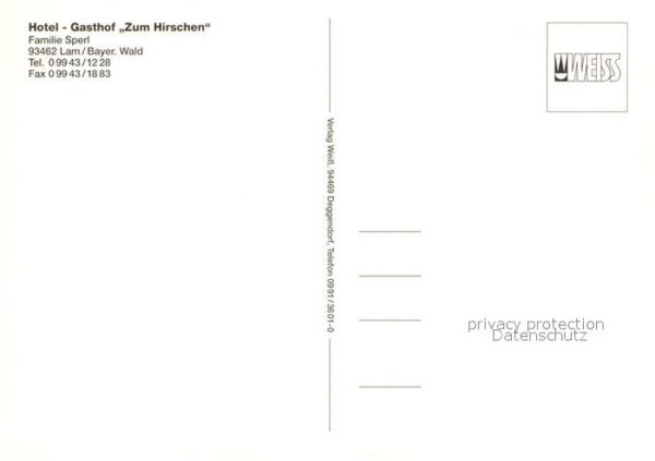 Lam Oberpfalz Hotel Zum Hirschen – Bild 2