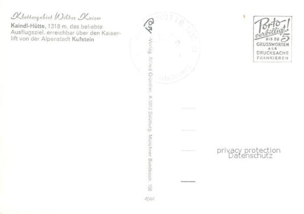 Kufstein Tirol Kaindl-Hütte – Bild 2