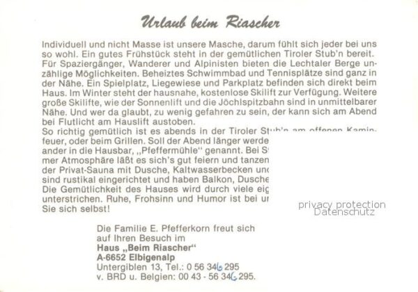 Elbigenalp Haus Beim Riascher – Bild 2