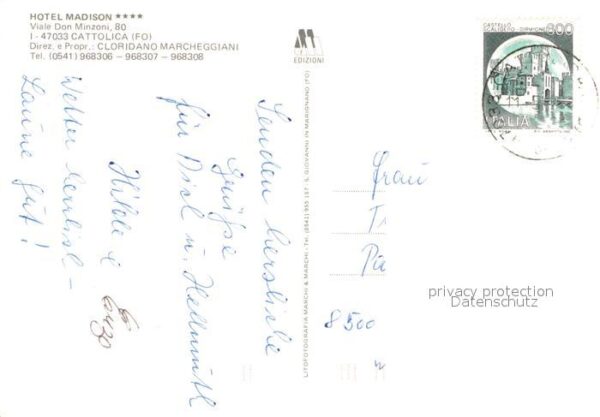 Cattolica Rimini Hotel Madison – Bild 2