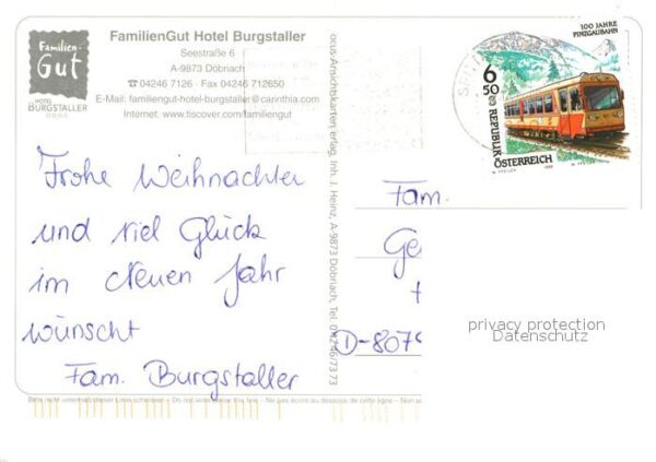 Doebriach Millstaettersee Familien Gut Hotel Burgstaller – Bild 2