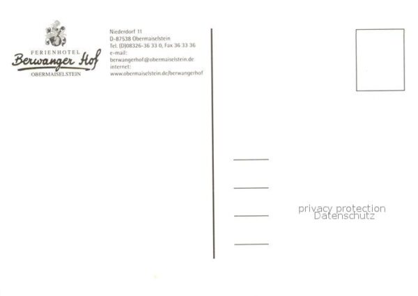 Obermaiselstein Ferienhotel Berwanger Hof – Bild 2