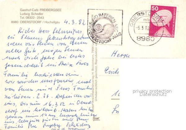 Oberstdorf Gasthof Freibergsee Skiflugschanze Frei – Bild 2