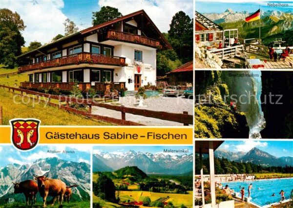 Fischen Allgaeu Gästehaus Sabine-Fischen Breitachklamm
