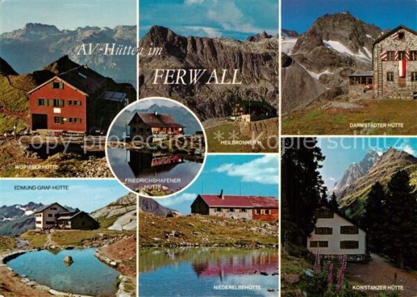 Ferwall Darmstädter Hütte Helbronner Hütte Kons