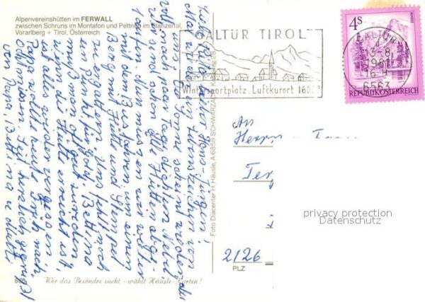 Ferwall Darmstädter Hütte Helbronner Hütte Kons – Bild 2