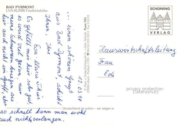 Bad Pyrmont LVA-Klinik Friedrichshöhe – Bild 2
