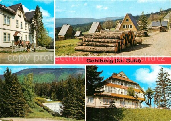 Gehlberg Erholungsheim Frieden Schmücke Waldbad