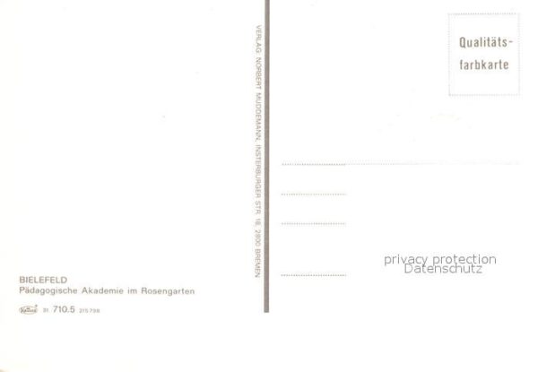 Bielefeld Pädagogische Akademie Rosengarten – Bild 2