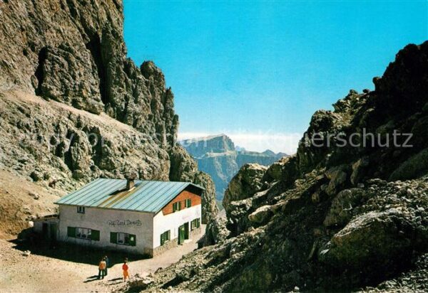 Sassolungo Langkofel Schutzhaus Toni Demetz