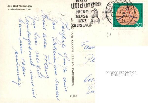 Bad Wildungen Kurbadsanatorium – Bild 2