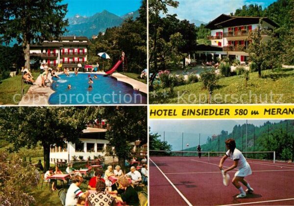 Obermais Meran Hotel Einsiedler