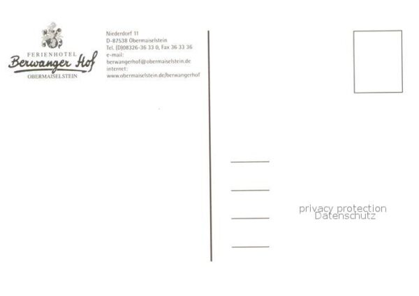 Obermaiselstein Hotel Berwanger Hof – Bild 2