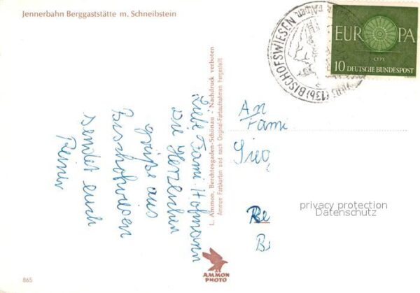 Schoenau Koenigssee Jennerbahn Berggaststätte Schneibstein – Bild 2