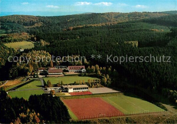 Hachen Sauerland Fliegeraufnahme Jugendbildungsstätte