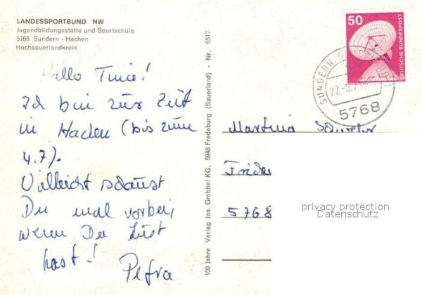 Hachen Sauerland Fliegeraufnahme Jugendbildungsstätte – Bild 2