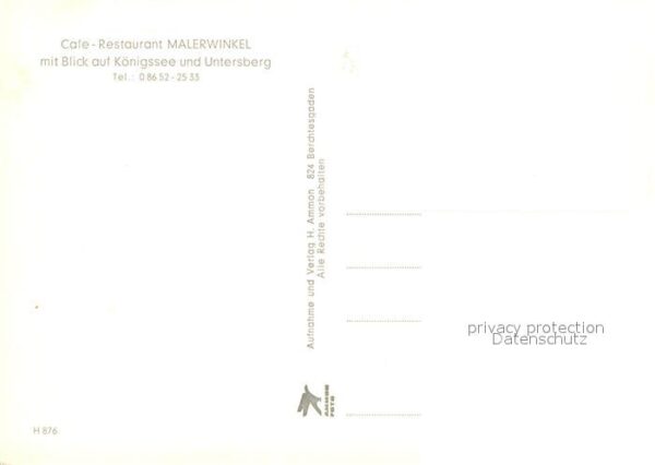 Schoenau Koenigssee Cafe Malerwinkel Königsee Untersberg – Bild 2