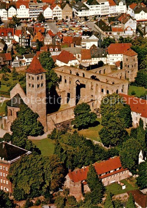 Bad Hersfeld Kirchenruine Fliegeraufnahme