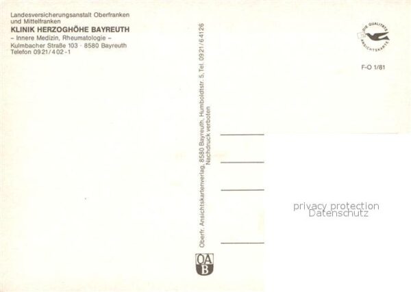 Bayreuth Klinik Herzoghöhe – Bild 2