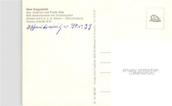 Bischofswiesen Haus Guggenbichl – Bild 2