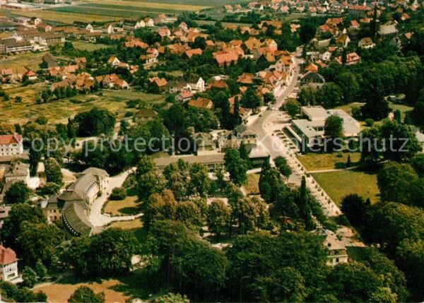 Bad Nenndorf Kurviertel Fliegeraufnahme