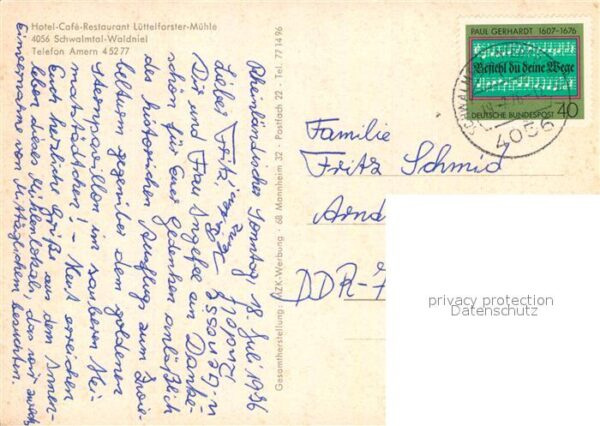 Waldniel Hotel Cafe Lüttelforster Mühle – Bild 2