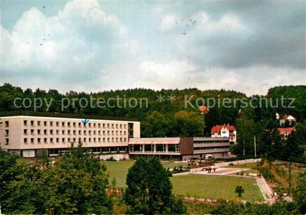 Bad Sachsa Harz Kuranstalt der Bundesbahn Betriebskasse