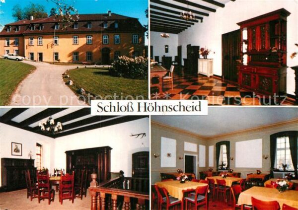 Arolsen Bad Schloss Höhnscheid Gastraum