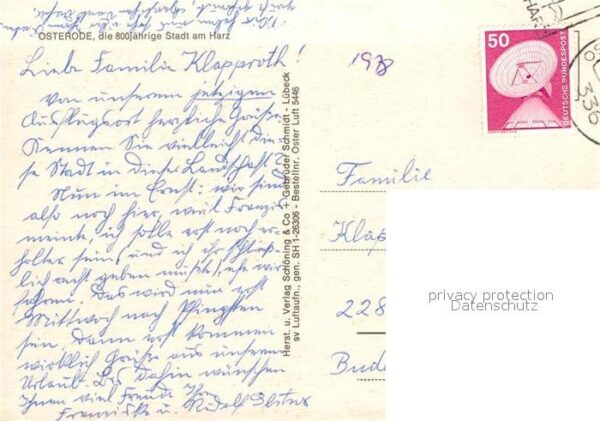 Osterode Harz Fliegeraufnahme – Bild 2