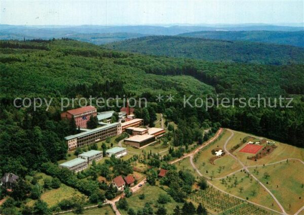 Heidelberg Neckar Fachklinik Königstuhl Fliegeraufnahme