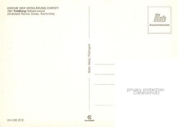 Feldberg Schwarzwald Kirche der Verklärung Christi – Bild 2