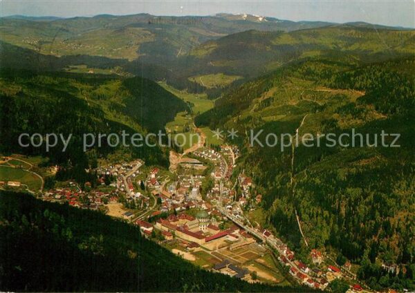 St Blasien Fliegeraufnahme