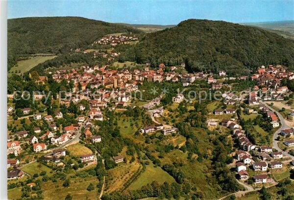 Lindenfels Odenwald Fliegeraufnahme