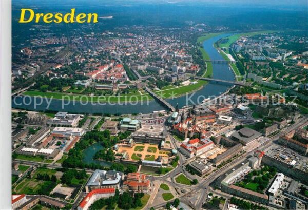Dresden Fliegeraufnahme
