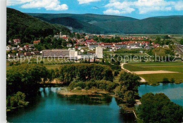 Bad Sooden-Allendorf Sanatorium Balzerborn Fliegeraufnahme