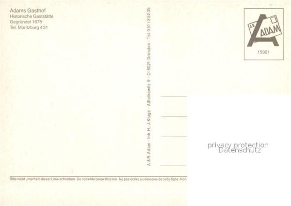 Moritzburg Sachsen Adams Gasthof – Bild 2