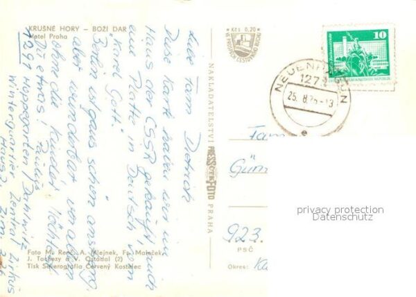 Bozi Dar Gottesgab Hotel Praha – Bild 2